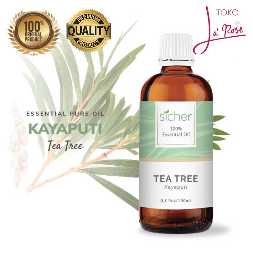 Aromatherapy Tea Tree 100ml Essential Oil Natural Aroma Terapi Minyak Tea Tree Alami