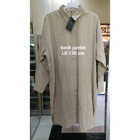 tunik polkadot jumbo fm