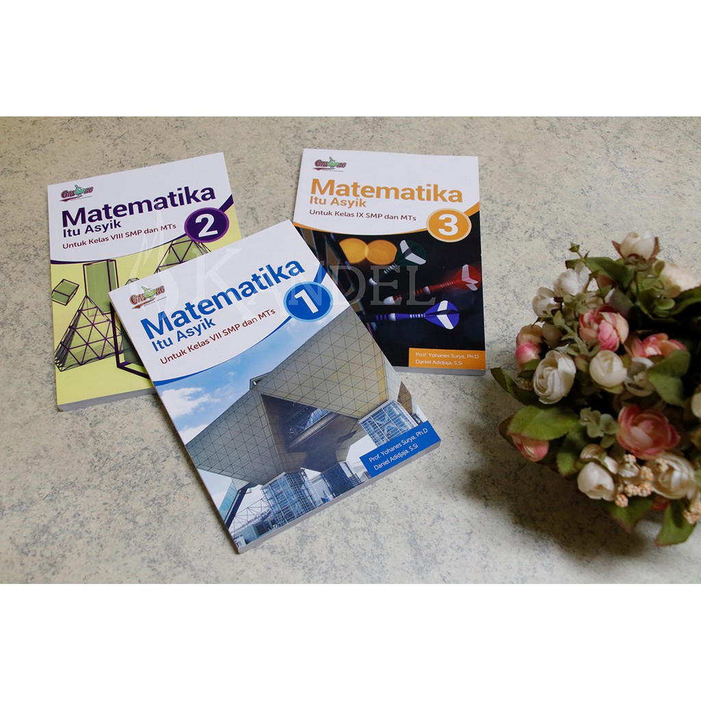 Buku Matematika Gasing SMP Kelas 123 - Karangan Prof. Yohanes Surya