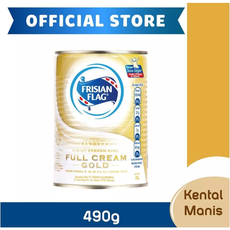

Frisian Flag Gold Cream 490g.