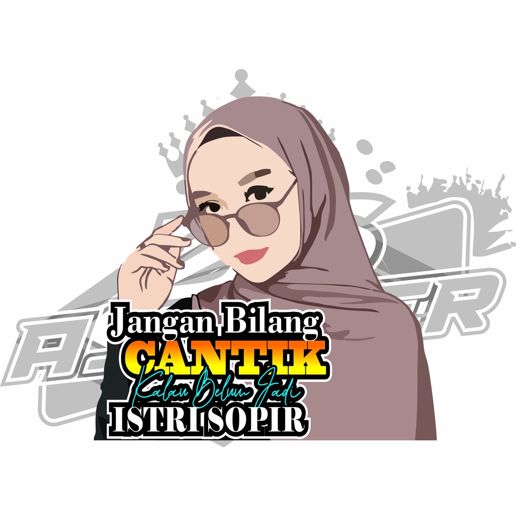 stiker decal mobil motor cewek keren vektor all mobil full otomotif dan costum