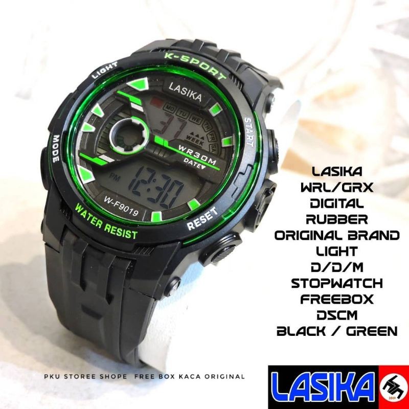 JAM SPORT PRIA DIGITAL WATER PROFF ORIGINAL LASIKA