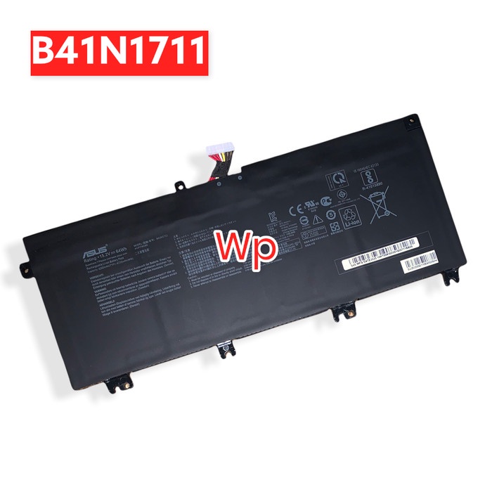 Baterai Laptop ASUS ZX63 ZX63VD ZX73VM GL703 FX705D FX705 GL503GE GL703VM GL703VD GL703GE B41N1711