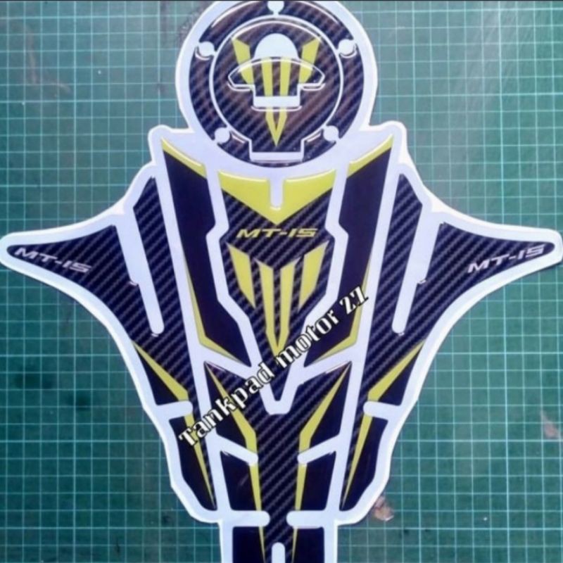 STIKER STICKER RESIN TIMBUL TANKPAD TANK PROTECTOR PREMIUM YAMAHA MT15