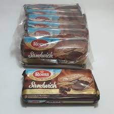 

Roma Sandwich Peanut | Cokelat 216 gr isi 7 pcs/PACK