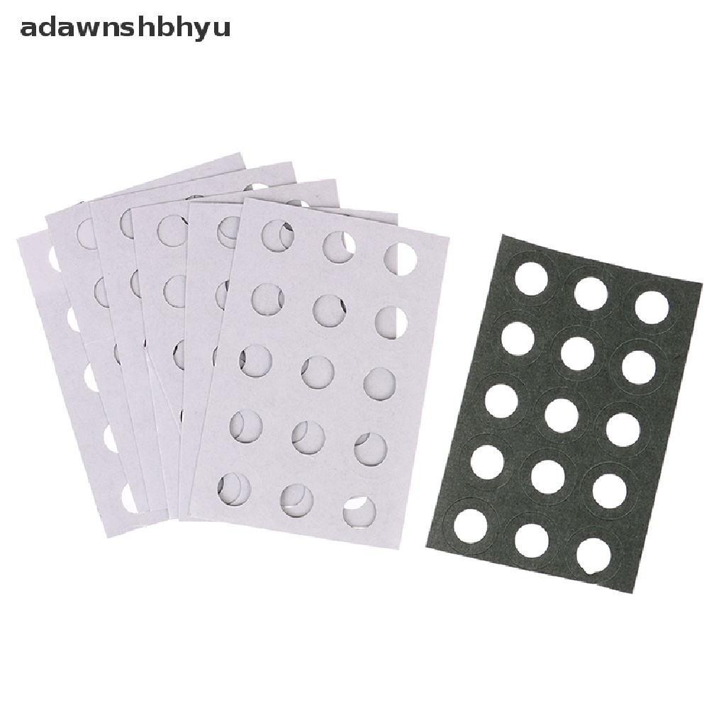 Adawnshbhyu 100pcs 18650sekat Baterai Insulation Ring Perekat Kertas Karton