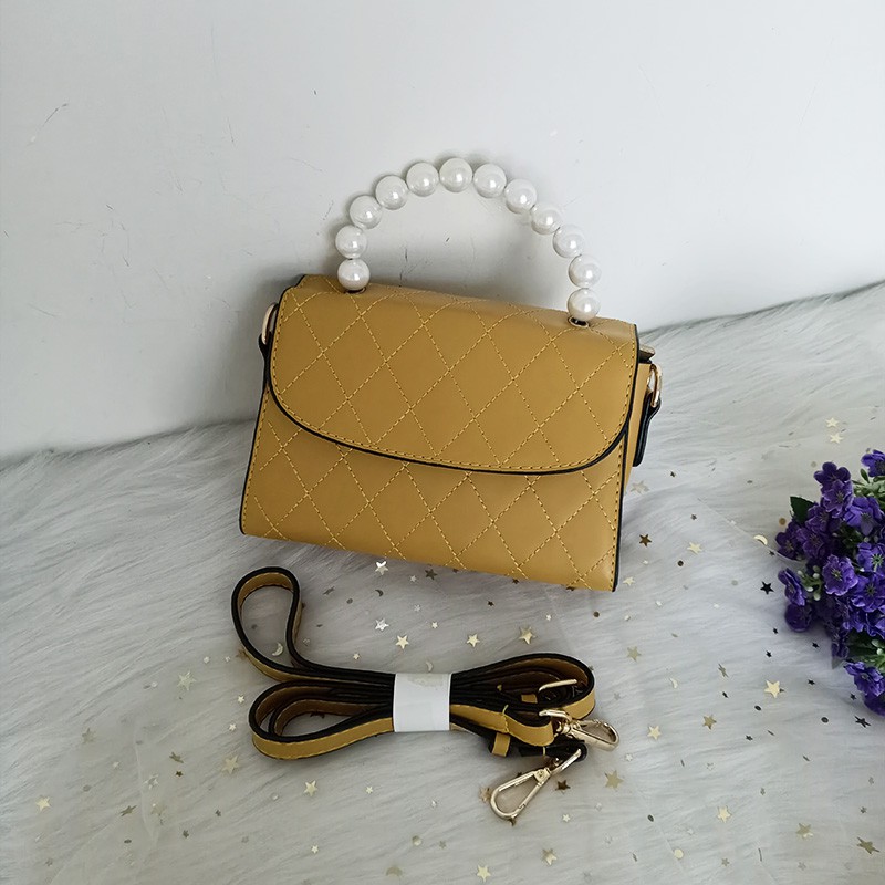 (COD)fashion tas wanita selempang mutiara handbag lucu sling bag cewek impor murah