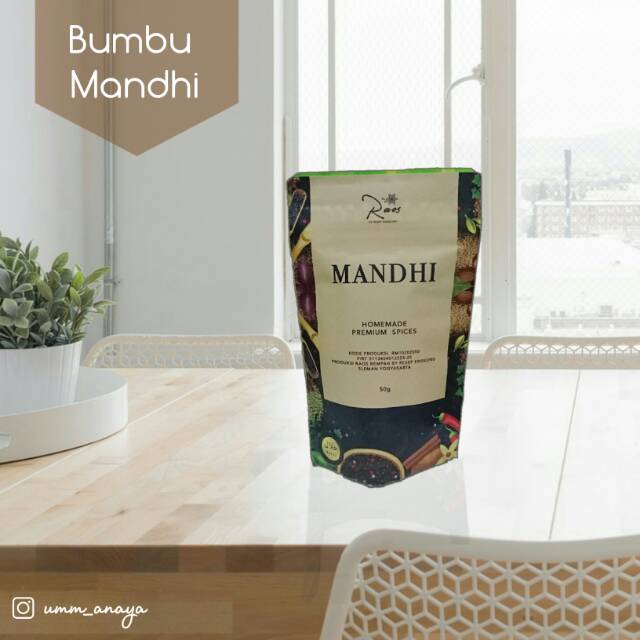 

Bumbu Nasi Mandhi Instan home made 50 gr