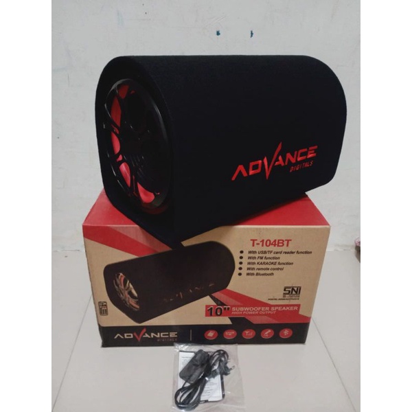 Speaker/speker Bluetooth Advance T 104BT subwoofer 10inch