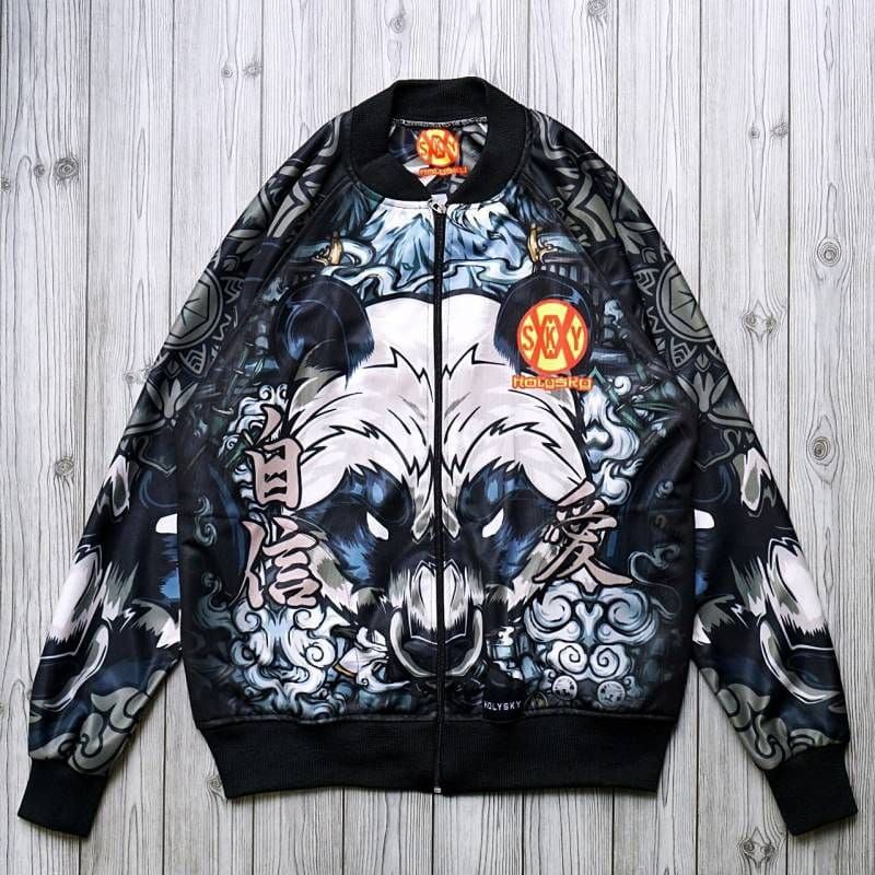 Jaket Sukajan Japan Pria Holisky "Kungfu Panda"