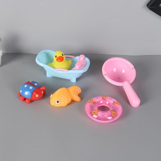 Ximivogue Mainan  Mandi Anak Bath Toy Set Shopee Indonesia