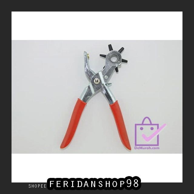 

FS56 PEMBOLONG KERTAS ALAT TANG PEMBOLONG ATK SABUK KULIT KERTAS PLASTIK - HOLE PUNCHER BY FERIDANSH