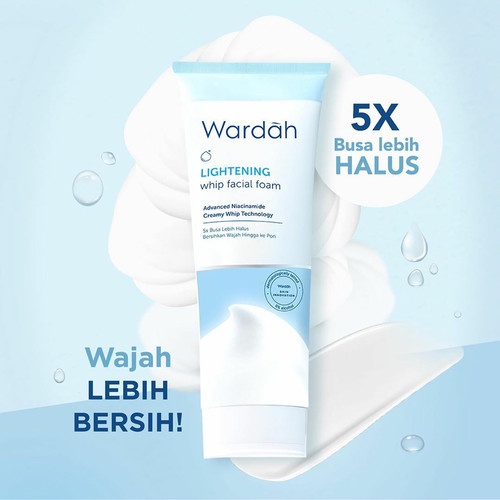 WARDAH LIGHTENING WHIP FACIAL FOAM 50ML