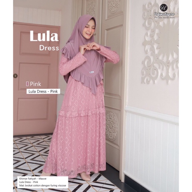LULA Dress, Exclusive Dress by urfimutiyaro.id