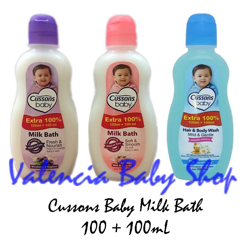 Cussons Baby Milk Bath 100+100mL