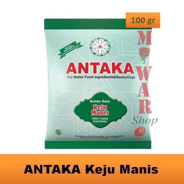 

(100 gr) ANTAKA Bumbu Instant KEJU MANIS Penyedap Rasa Untuk Tahu Crispy Maupun Jamur Krispi