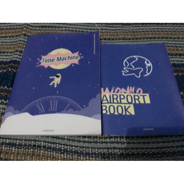 Monsta X Wonho photobook "TIME MACHINE" by juseyowonho