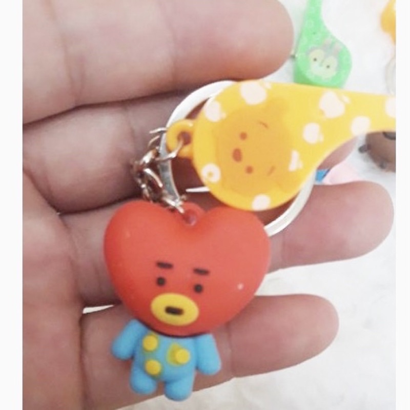 Gantungan Kunci Squid Game BTS BT21 Peluit 12pc Grosir Lusianan Priwit