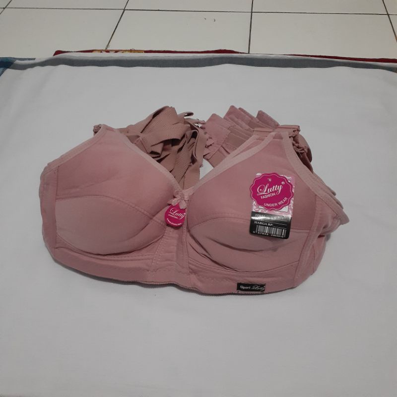 JUAL 6PCS SPORT BRA LUTTY KAIT 3 - 40,42