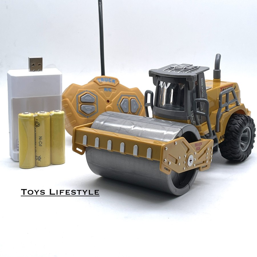 Mainan Mobil Truk Konstruksi RC Remote Control Construction Truck 1:30