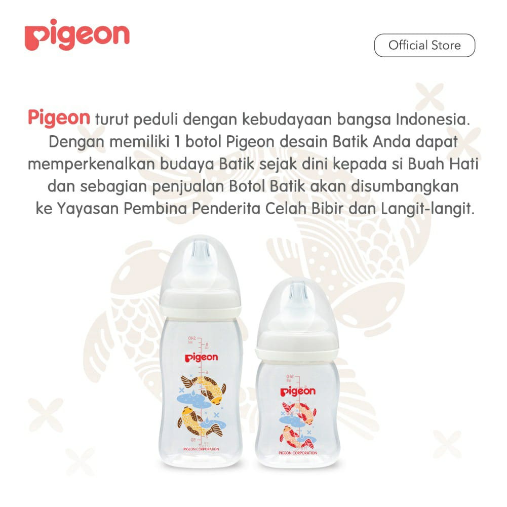 Pigeon Botol Susu PP Wide Neck 160ml dan 240ml