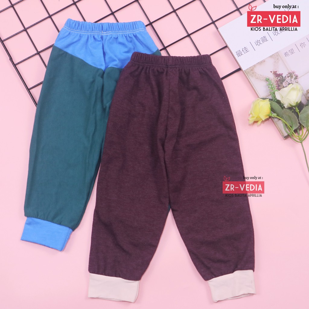 Jogger Sport Bayi - 2 Tahun / Celana Panjang Anak Laki-Laki Polos Import Murah Joger Denim Adem