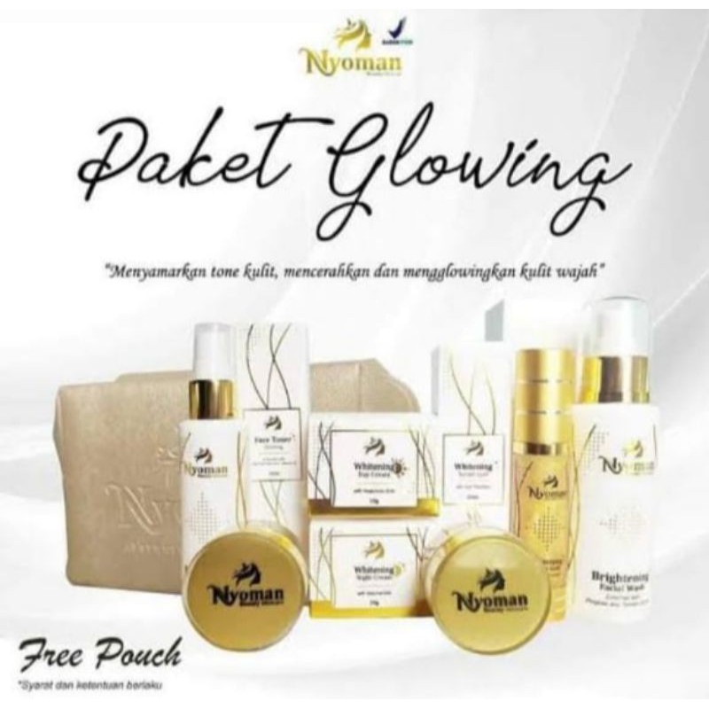 Nyoman skincare(paket glowing)