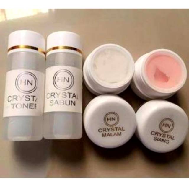 CREAM HN CRYSTAL 25gram EMBOS ASLI/PAKET CREAM HN CRYSTAL 25gram