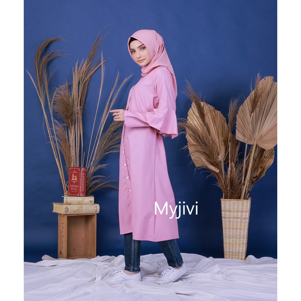 RUFFLE TUNIC TOYOBO BY MYJIVI