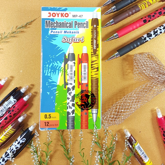 

[PCS] PENSIL MEKANIK JOYKO MP-47 SAFARI 0.5MM MECHANICAL PENCIL