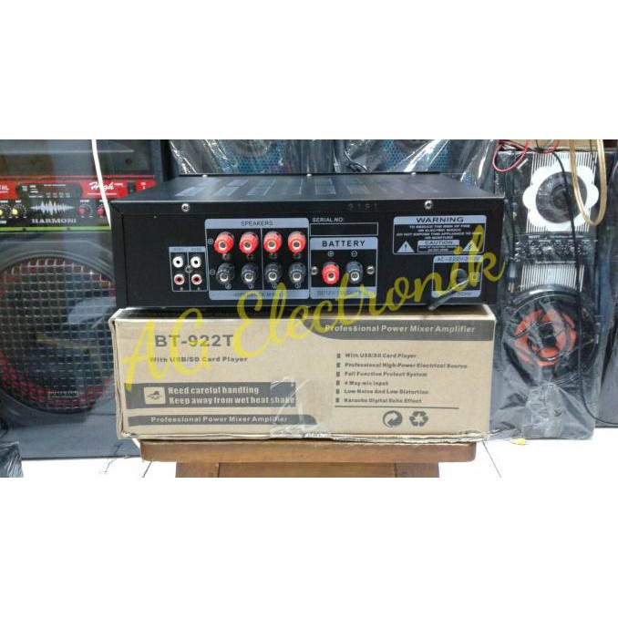 Berkualitas Ampli Pancing Walet Betavo Bt-922T + Timer Digital(2 Player 4 Channel) Diskon