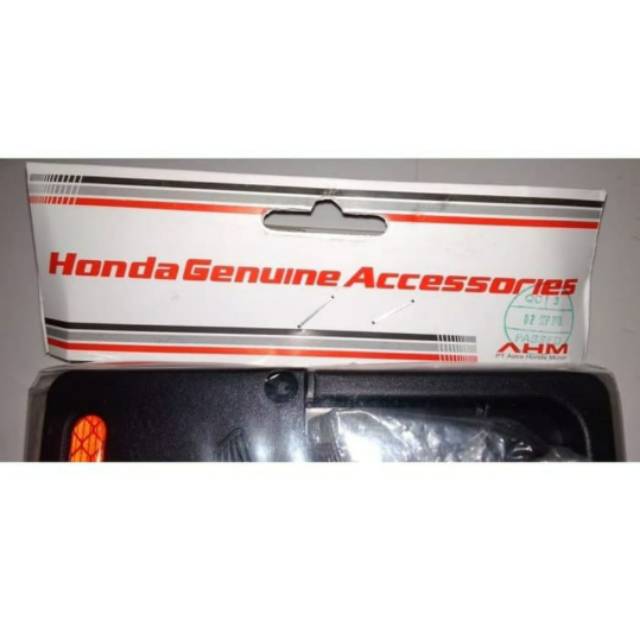 (sepasang) Cover plat nomor honda original tempat plat nomor original Honda