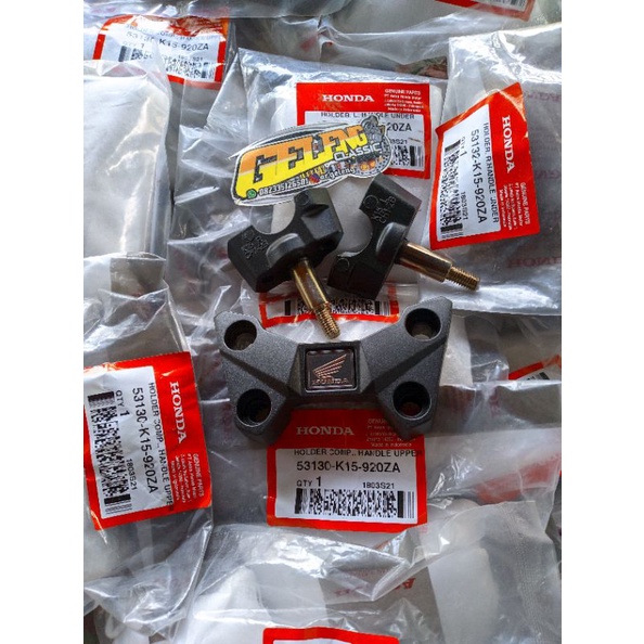 RAISER STANG KLEM STANG CBR CB150R LED ORIGINAL AHM