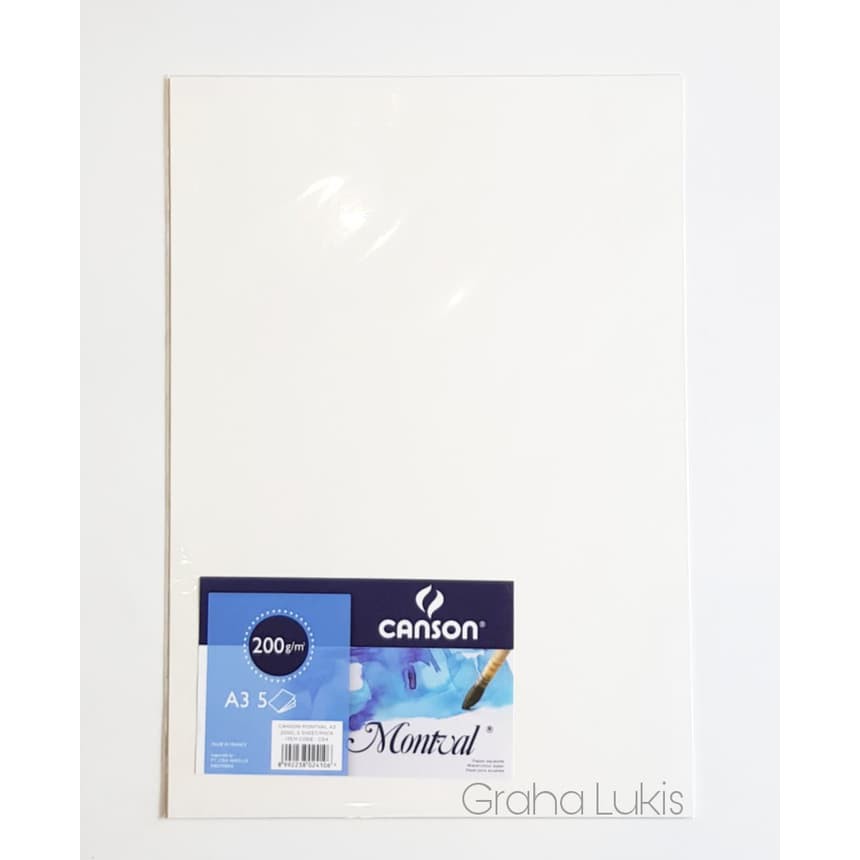 

Jual Canson Montval 200 gsm Canson Aquarelle Watercolour Limited