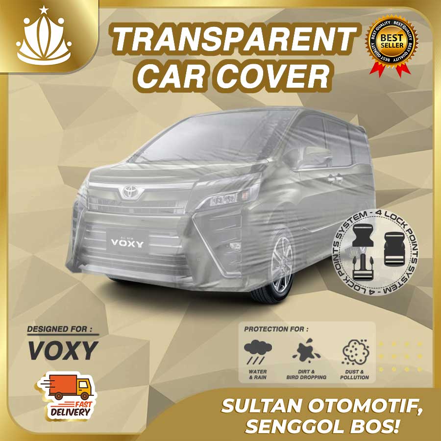 Body Cover Mobil Plastik TEBAL Voxy WATERPROOF