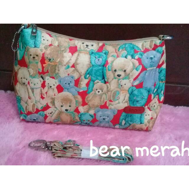 Tas inoe motif teddy bear
