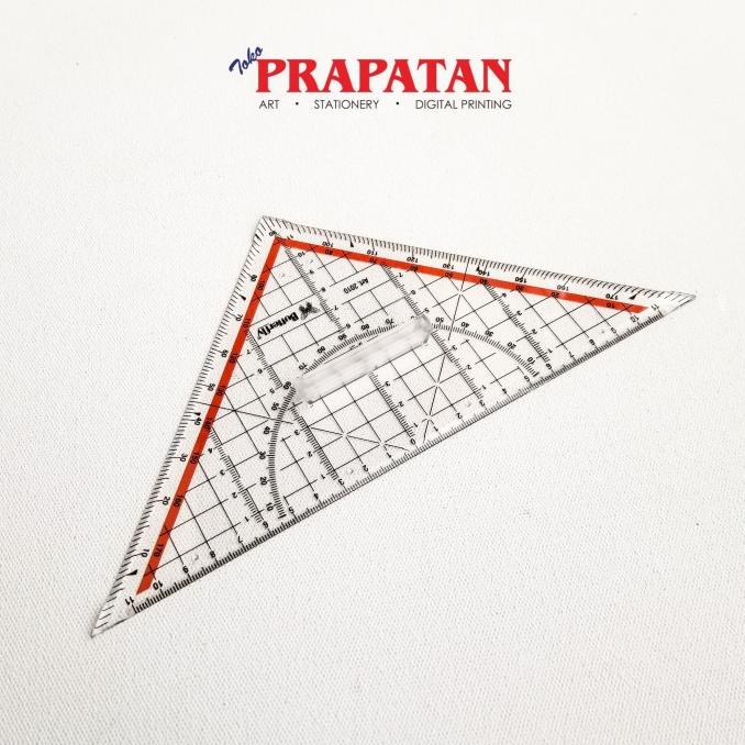 

PROMO Penggaris Teknik Segitiga Butterfly Art 2010 / Triangle Ruler