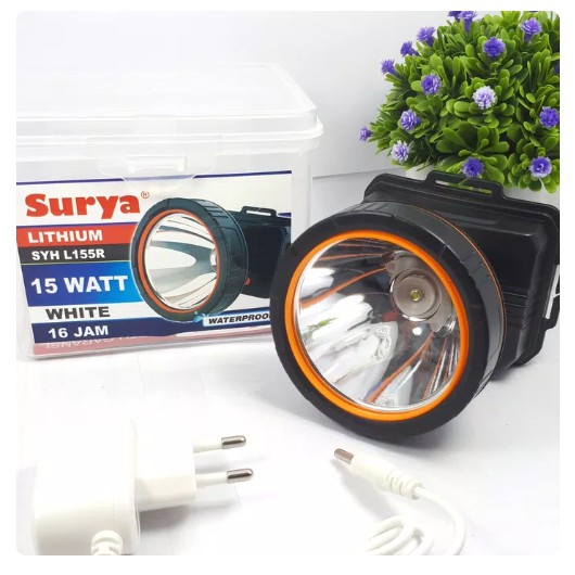 Senter Kepala Surya 15Watt L155R