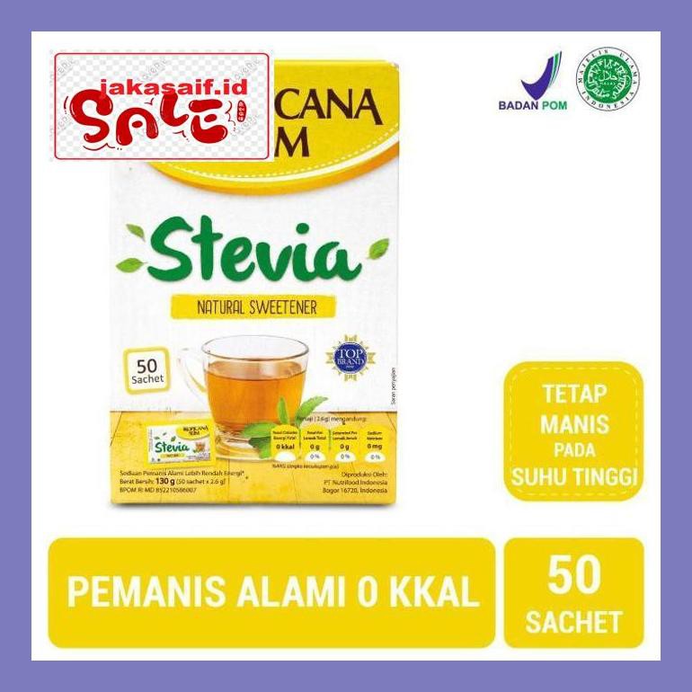 

504Sbu Tropicana Slim Stevia 50 Sachet Bud0Mb