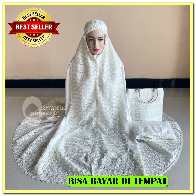Jihan Mukena / Terbaru 2021 / Perlengkapan Sholat Wanita Dewasa / PJ627 Mukena Dewasa  Sutra Paris