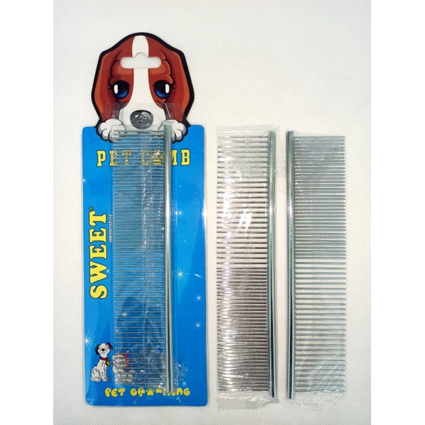 STAINLESS SISIR GROOMING | Sisir Kucing/Anjing Premium