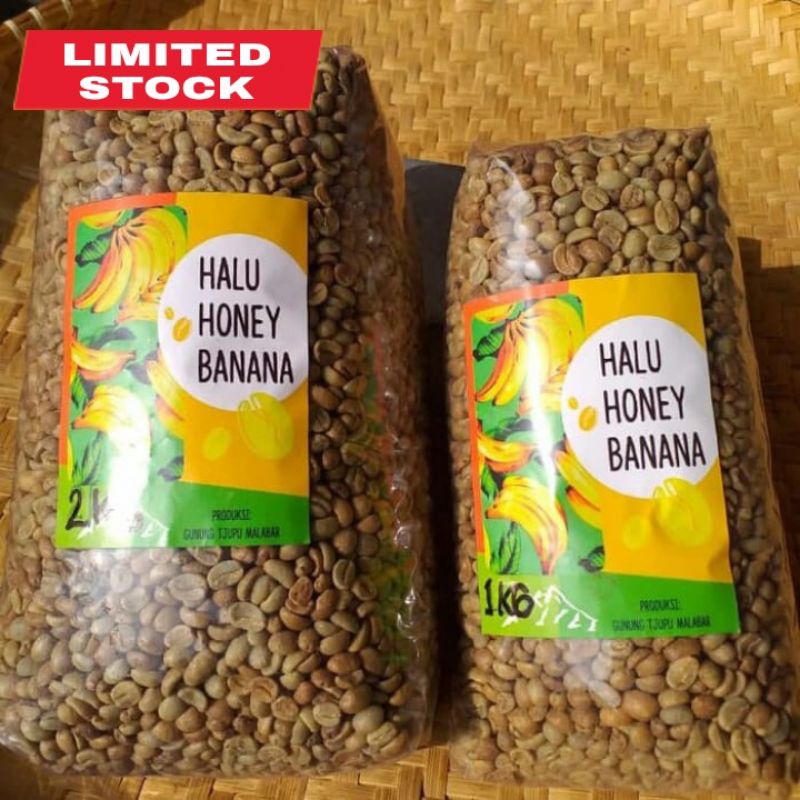 

[READY] GREAN BEAN HALU HONEY BANANA - 1 Kg