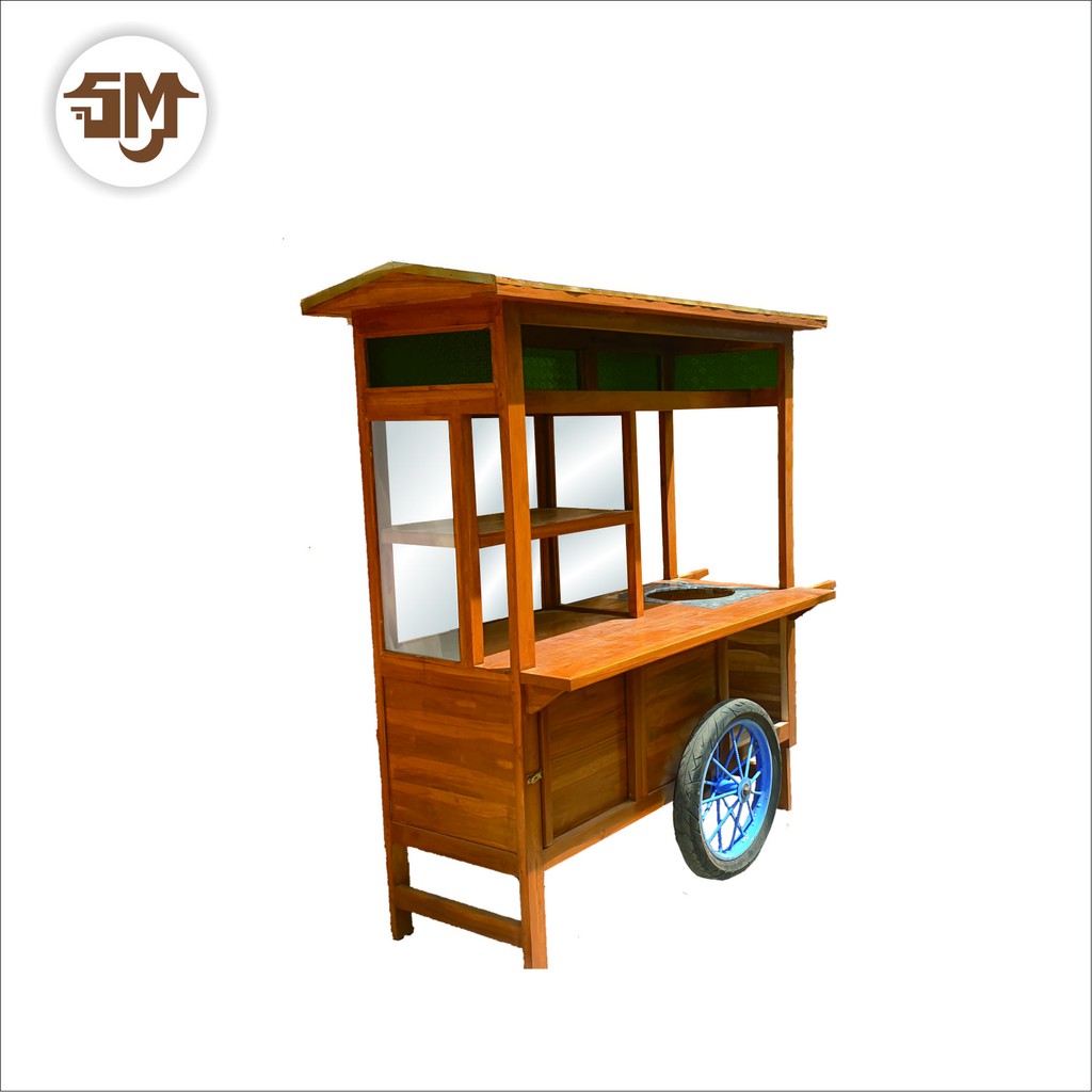 Rombong Gerobak Gorengan, Fried Chiken, Tahu Krispi