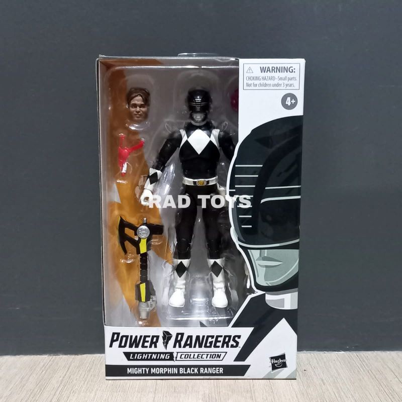 Black ranger hasbro mighty morphin power rangers mmpr