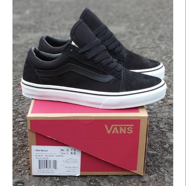 Vans Old Skool Black Black White premium BNIB