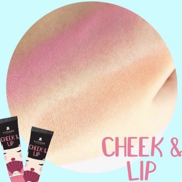La Tulipe Cheek and Lips