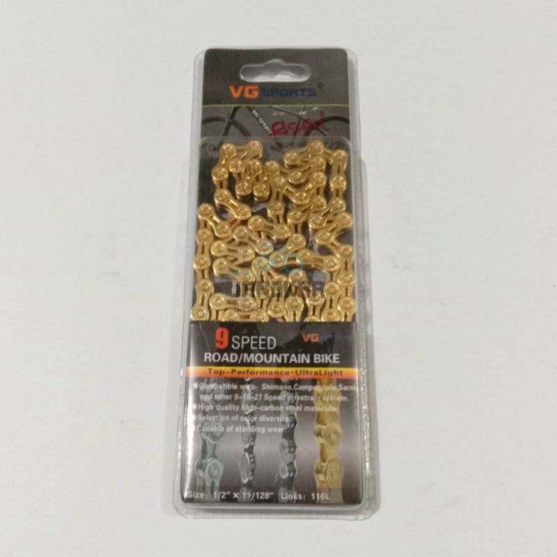 RANTAI SEPEDA VG SPORTS 9 SPEED