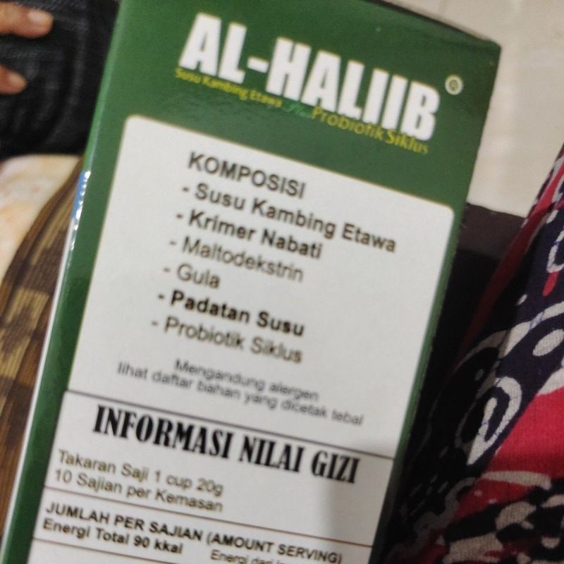 SUSU SACHET ETAWA AL HALIIB COKLAT DAN ORIGINAL (desember 2025)