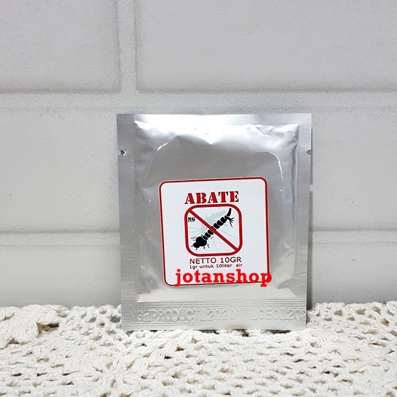 Abate 10gr 10 gr obat pembasmi jentik nyamuk anti parasit aquarium kolam ikan