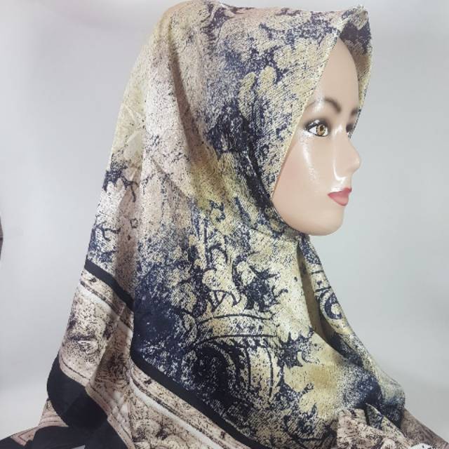 jilbab segiempat satin lamiz